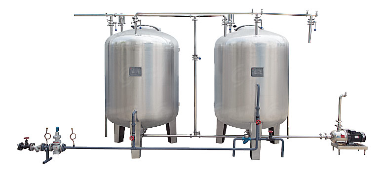 半自动CIP就地清洗系统