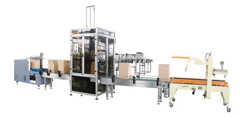 全自动开箱、装箱、封箱机组